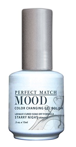 LeChatMood Gel UV/LED Nail Polish 15 ml, Starry Night