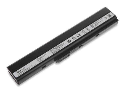 Original Batterytec® Laptop-Batterie für ASUS A31-K42 A32-K42 A31-K52 A32-K52 A41-K52 A42-K52 X52JK X52JR X52N A52F X52DR X52F X52DE .[10.8V 4400Wh 12 Monate Herstellergarantie] - 2
