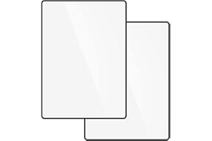 LIEKADIJIAE 2 Stücke Vergrößerungsglas für ganze, Fresnel Lens Lupe, Vergrößerungsglas Linse Blatt, Vollseite Leselupe, Leselupe Set Enthalten, 3X Vergrößerung Linse, für Senioren Alter Vater Mutter