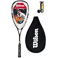 Wilson Hyper Hammer 120 PH Squash Racket + 3 Dunlop Squash Balls