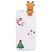 Produktbild iPhone 6 Hülle, Iphone 6S Hülle Silikon, 6 Hülle Case, SpiritSun Handyhülle Iphone6/6S Etui Protective Case Cover TPU Silikon Softcae Fall Backcover Case Handy Schutzhülle Slimcase Motiv Weihnachten Design für Iphone6/6S (4.7 Zoll)-Weißer Bär