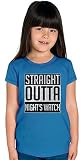 Straight Outta Nights Watch Girls T-shirt 12+ yrs
