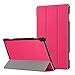 Produktbild Balock Schuhe Dünne Schutzhülle,Magnetische Faltende Abdeckungshülle,Für Lenovo Tab P10 TB-X705F TB-X705L (Hot Pink)