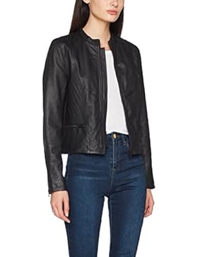 SELECTED FEMME Damen Jacke Sfhannah Leather Jacket Noos