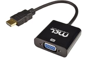 MCL Adaptateur HDMI vers VGA 1080P avec 3,5mm Sortie Audio