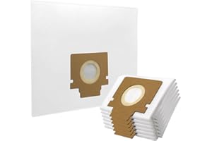 MisterVac | compatible avec les sacs de rechange pour sacs d'aspirateur 10 pièces Hoover HE530ALG-011 H-ENERGY 500