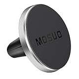 soporte magnetico movil coche es malo Contenido del paquete-1 X MOSUO Soporte de teléfono Magnético, 1 X Placas de Metal Circulares, 1 X Placas de Metal Rectangular, Manual Usuario, Tarjeta de Garantía de 24 Meses.