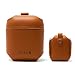 Produktbild Premium AirPods 1 & 2 Schutzhülle - Die Hülle besteht Leder - Perfekte Eleganz mit der Ledertasche von ST8LO - Bestes Zubehör für Deine Apple AirPods – (Braun)