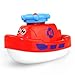 Produktbild Omiky® Kind Baby elektrische Navigation Schiff Modell Jet Boat Wasser Spray Baden Spielzeug (Rot)