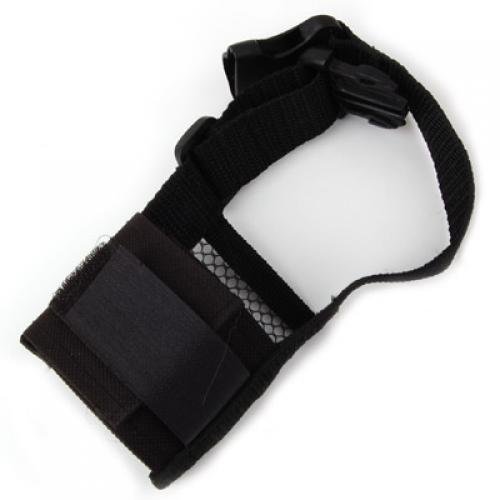 Pet-Dog-Soft-Adjustable-Mesh-Anti-Barking-Anti-Bitting-Anti-Chewing-Muzzle-Black-S
