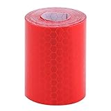 Category: Stickers YouN 5cm*300cm Reflective Tape Stickers Car Styling For Automobiles Red