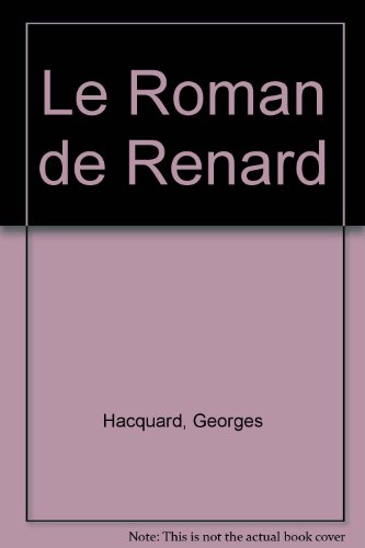 couverture de : roman de Renard [Le]
