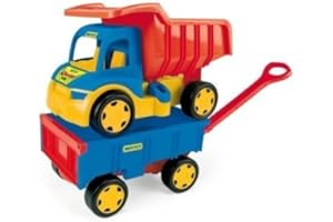 WADER QUALITY TOYS Wader 65100 Camión Gigante Trailer Volquete