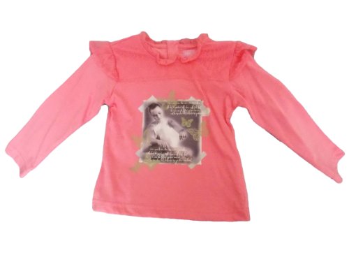 "Beautiful Ballerina" Frilly Blouse (18-23 Months, White)