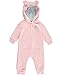 Carter's Baby Girls' "Rosy Day" Fleece Coverall - pink, 6 months