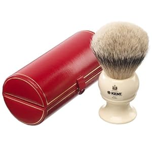 Kent King Sized Silvertip Shaving Brush - BLK12 Black - Image 4