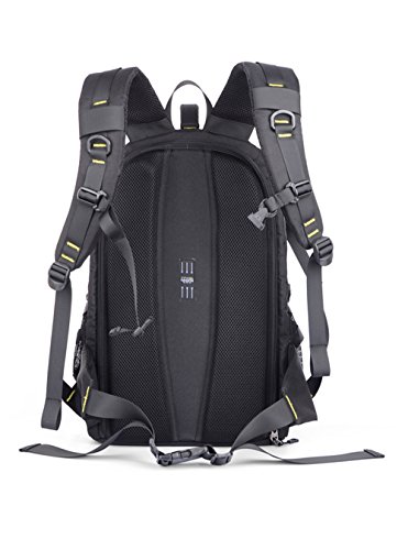 Rucksack Kamera, Kameratasche Canon, Kamerarucksack Laptop, Camera Backpack, stoßfest, Kamerarucksack Wasserdicht, Kameratasche Nikon, Fotorucksack Canon, Kameratasche Sony, Kameratasche Spiegelreflex, Fotorucksack für Spiegelreflex, Kamerarucksack mit Stativhalterung, Tabletfach, Regenschutz - 3