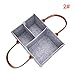 Produktbild Aeebuy Baby Windelablage Organizer Auto Reisetasche Kindergarten Aufbewahrungskorb Filzkorb für Kleinkinder, 2