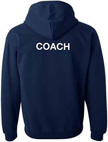 Coach Hoodie, Sports, Football, Netball, Rugby, Hockey, Trainer