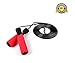 Produktbild NBD® Springseil verstellbar – 3 m Kabel leicht (10 ft) einfach verstellbar Kabel verstellbar Speed Schaumstoff Rope Jump Jumping Rope – Kugellager Stahlkugeln – Fitness, Boxen, Crossfit WOD, MMA, Double Unders. – Saite A Springen Sport für Kinder, Erwachsene, Herren, Acara II Lebenslange Garantie., Rose