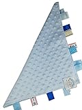 Soft Touch Tag Comfort Blanket (Blue)