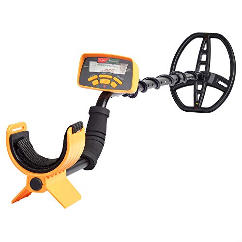 spécification MD-6350 Détecteur de métaux Professionnel Haute sensibilité-Chasseur de trésor Bobine résistant à l'eau - Affichage LCD - Détection de tous les métaux - Tige réglable par SHUOGOU