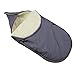 Baby Dreams Winter Footmuff To Fit Maxi Cosi Charcoal Grey Lambswool Lambs Wool New Winter Sleeping Bag