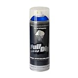 Pintura vinílica removible FullDip FLD904 Vinilo Líquido, Azul Eléctrico Candy, 400 ml