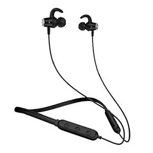 ANT AUDIO Wave Sports 525 Wireless Bluetooth in Ear Neckband Earphone with Mic (Black)