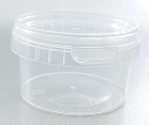 20x Universal Kunststoff Dose mit Deckel Industriestandard Rund Ø 95mm, Fassungsvermögen 240ml - 7
