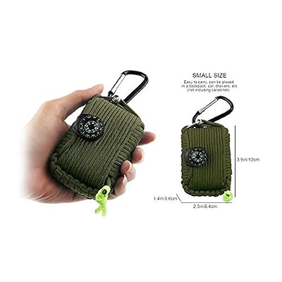 Eurowebb Kit d'accessoires de Survie 29 Outils équipements
