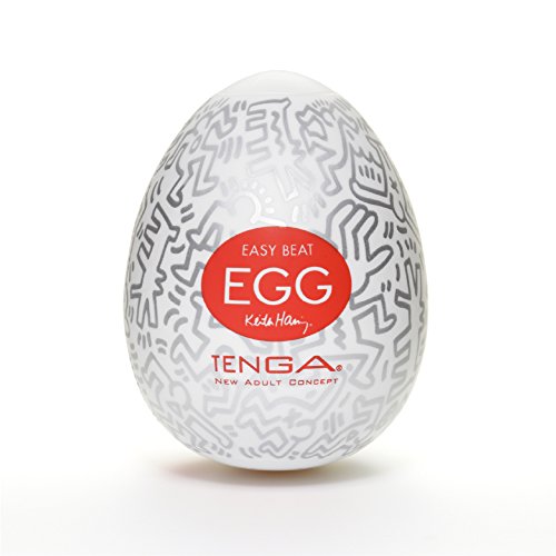 Preisvergleich Produktbild TENGA Egg Keith Haring Party Masturbationsei