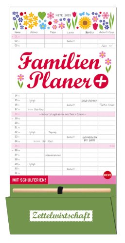 Familienplaner plus Tasche 2015