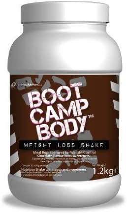 Meal Replacement Protein Powder Shakes For Weight Loss - Chocolate Flavoured Boot Camp Body VLCD drinks