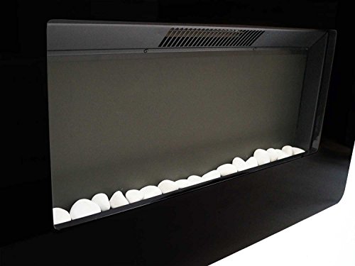 Elektro – Wandkamin Polar mit Fernbedienung, bis zu 2000 Watt Heizleistung, auch ohne Heizleistung energiearm einsetzbar - 4