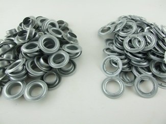 50 x Ösen Rundösen Stahlösen verzinkt 20mm DIN 7332