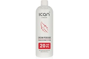 ICAN LONDON ICAN PROFESSIONAL CREAM PEROXIDE 20 VOL 6% 8.5oz (250ml)
