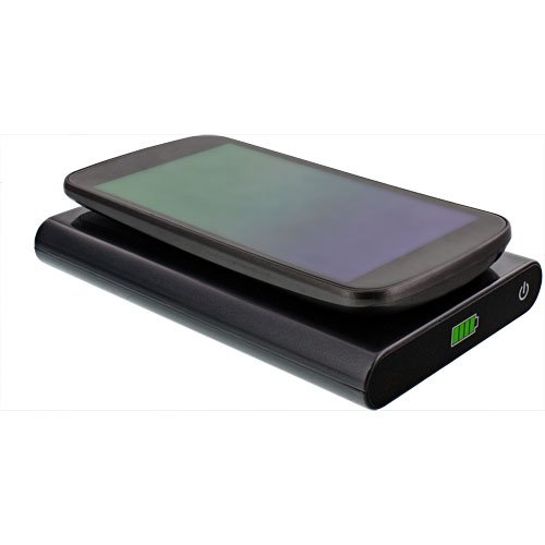 InLine 1477 Qi-Plate Powerbank 7000mAh drahtlos Charging induktiv laden und wiederaufladen schwarz - 3