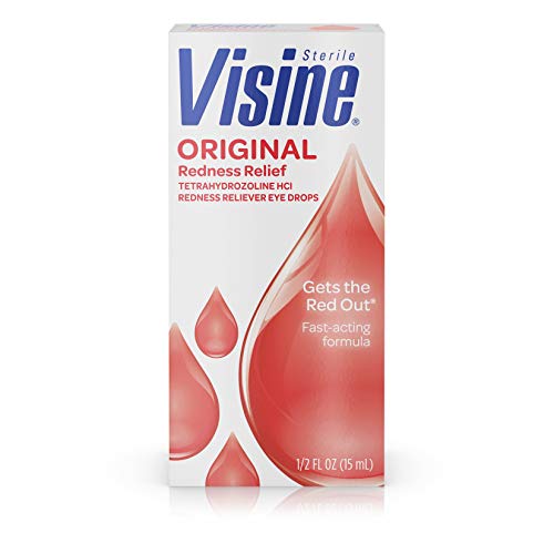 J & J Sales Logistics Co Visine Original Redness Reliever Eye Drops, 0.5 oz