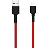 Xiaomi SJV4110GL Mi Type-A &Ouml;rg&uuml;l&uuml; Kablo, Kırmızı, 1 m