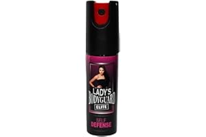 LADY'S BODYGUARD ELITE Nouveau – Spray de Marquage Anti agression - Dissuasif et reppoussant 20ml – Porte-Clé Sécurité – Idéal Sac à Main ou Poche - Femme