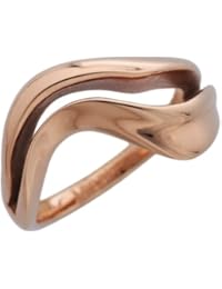 Misaki anillo Ladies de oro rosa Vague QCRRVAGUES