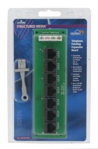 Preisvergleich Produktbild Leviton 47609-EMP Telephone Patching Expansion Board by Leviton