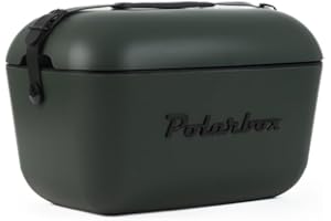 ‎KREHER Kreher® Kühlbox Passive Kühlbox Kühltaschen Polar in Retro Vintage Design aus Kunststoff mit polystyrol (Airpop) thermische Isolierung