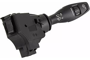 Eawfgtuw Steering Column Wiper Stalk Switch Control Lever Compatible With for Ford Fiesta Mk6 2008-2017 CB1 CCN Models Direct Replacement Part Number 1537625 8A6T-17A553-AC
