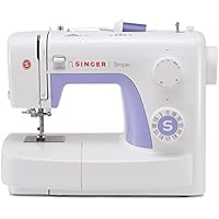 Singer Simple 3232 -  Máquina de coser mecánica, 32 puntadas, 120 V, color blanco