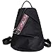 Produktbild Frauen Rucksack Umhängetasche Oxford Tuch Persönlichkeit Wilde Große Kapazität Anti-Theft Damen Casual Bag Mädchen College School Bag Schwarz