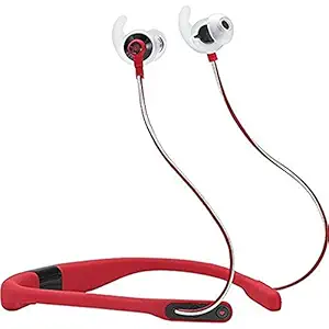 JBL Reflect Fit by Harman in-Ear Wireless Headphones with Heart-Rate Monitor (Red)