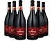 Produktbild Rotwein-Set (trocken) aus Italien, Apulien, Salice Salentino | 6 Flaschen (0,75l) Masca del Tacco 'Lu Ceppu' Riserva 2011 | Negroamaro | Ideal als Geschenk-Paket oder für den persönlichen Premium-Wein-Genuss