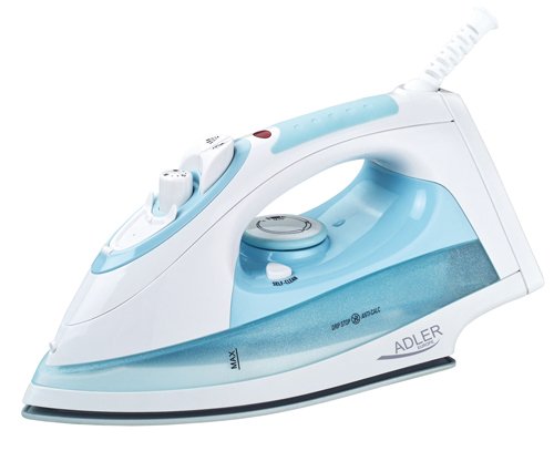 Adler AD 5014 Dampfbügeleisen, 2200 W, weiß / blau